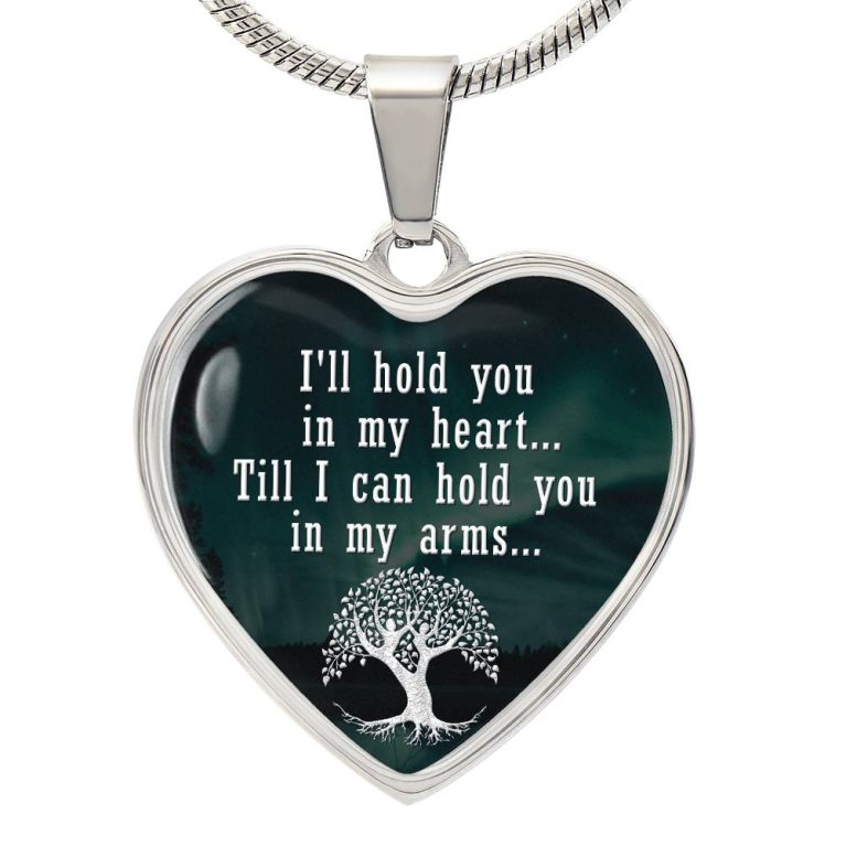 I'll Hold You in My Heart – Luxury Heart Necklace