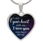 I Carry Your Heart With Me Necklace